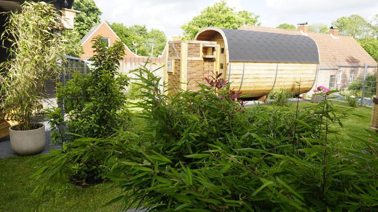 Haus Nordseeliebe Mit Aussensauna, Outdoor Dusche Und Wallbox Dornum Exterior photo
