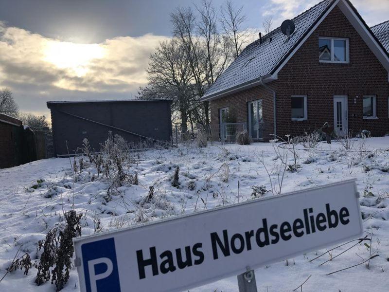 Haus Nordseeliebe Mit Aussensauna, Outdoor Dusche Und Wallbox Dornum Exterior photo